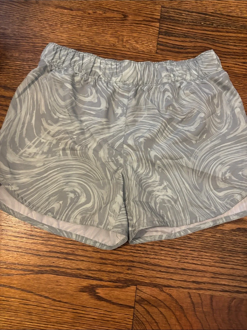 Old Navy Girls 14-16 Athletic Shorts — Pink, Black & Light Gray Marble Set
